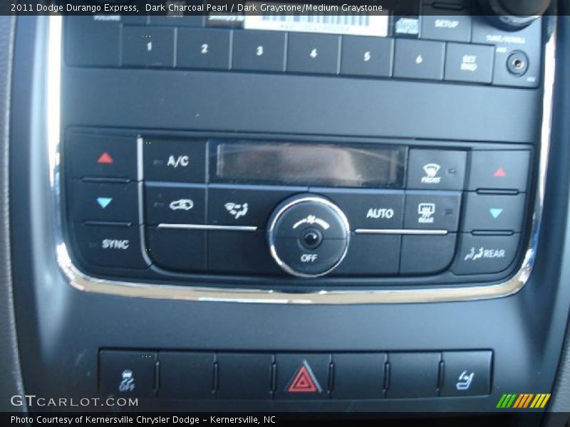 Controls of 2011 Durango Express