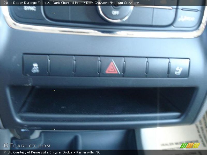 Dark Charcoal Pearl / Dark Graystone/Medium Graystone 2011 Dodge Durango Express