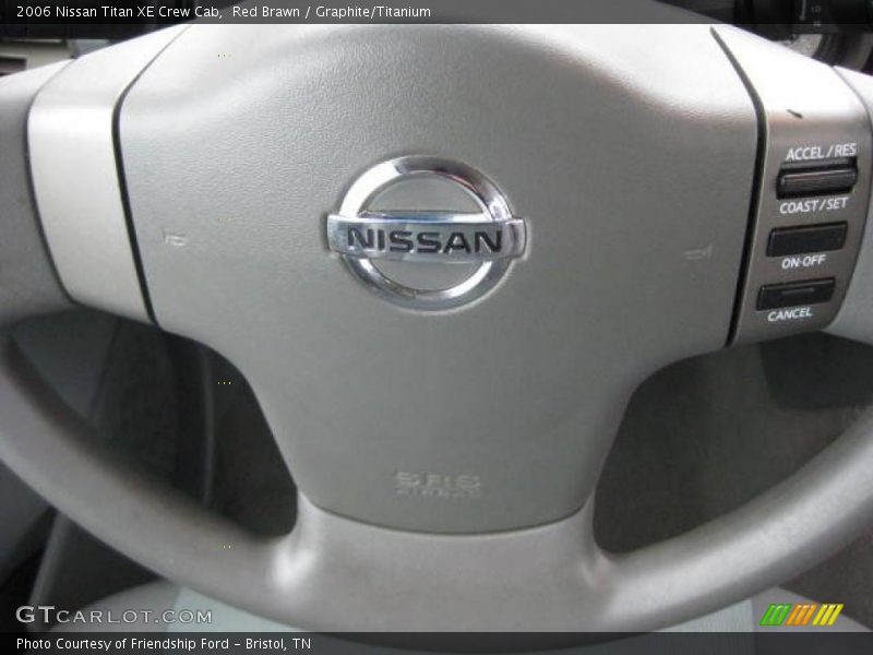Red Brawn / Graphite/Titanium 2006 Nissan Titan XE Crew Cab