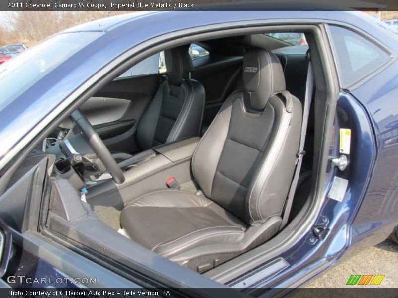 Imperial Blue Metallic / Black 2011 Chevrolet Camaro SS Coupe