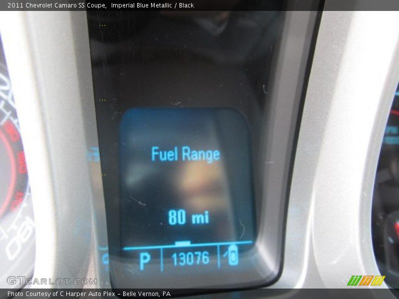 Imperial Blue Metallic / Black 2011 Chevrolet Camaro SS Coupe