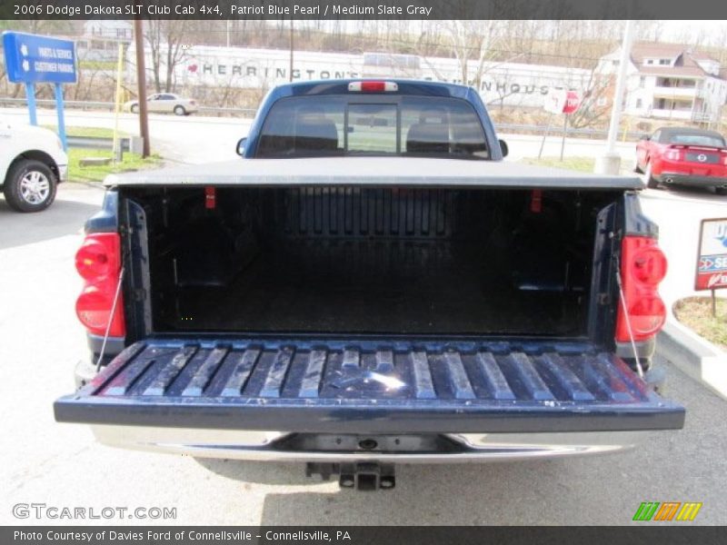 Patriot Blue Pearl / Medium Slate Gray 2006 Dodge Dakota SLT Club Cab 4x4