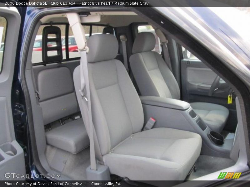  2006 Dakota SLT Club Cab 4x4 Medium Slate Gray Interior
