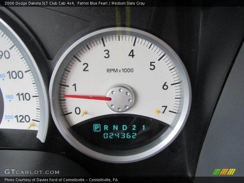 Patriot Blue Pearl / Medium Slate Gray 2006 Dodge Dakota SLT Club Cab 4x4