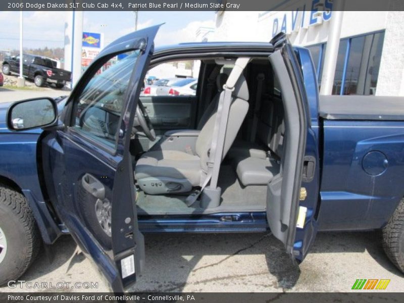Patriot Blue Pearl / Medium Slate Gray 2006 Dodge Dakota SLT Club Cab 4x4