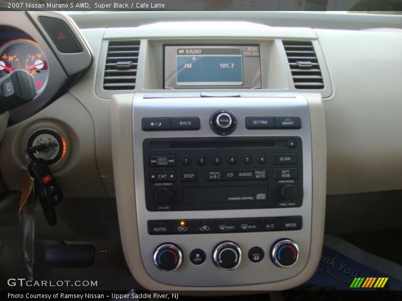 Super Black / Cafe Latte 2007 Nissan Murano S AWD