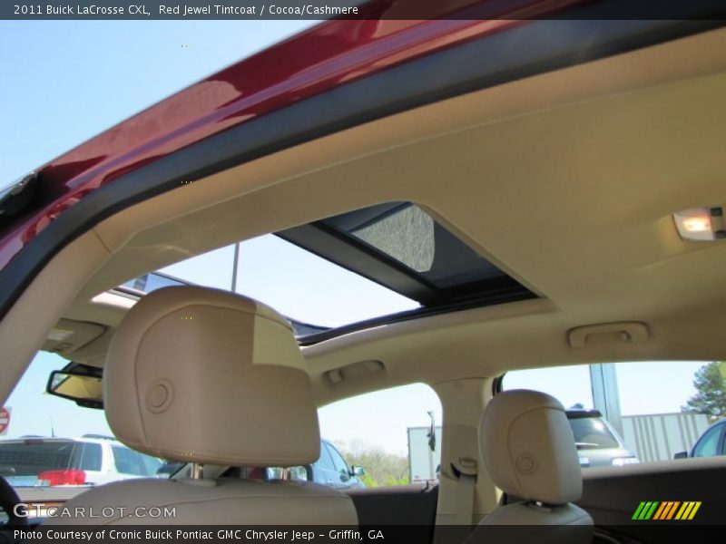 Red Jewel Tintcoat / Cocoa/Cashmere 2011 Buick LaCrosse CXL