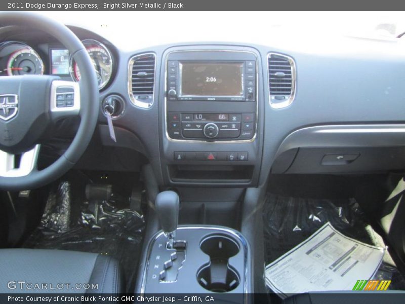 Bright Silver Metallic / Black 2011 Dodge Durango Express