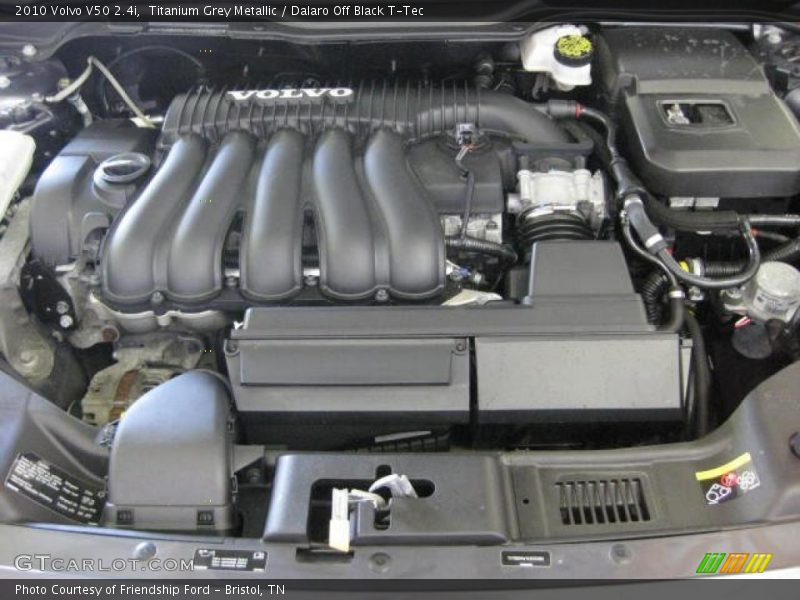  2010 V50 2.4i Engine - 2.4 Liter DOHC 20-Valve VVT 5 Cylinder
