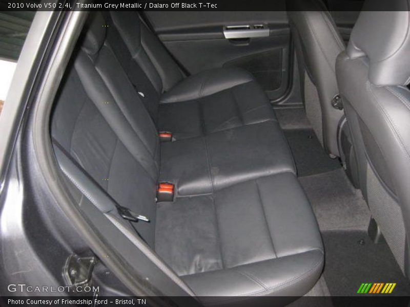 Titanium Grey Metallic / Dalaro Off Black T-Tec 2010 Volvo V50 2.4i