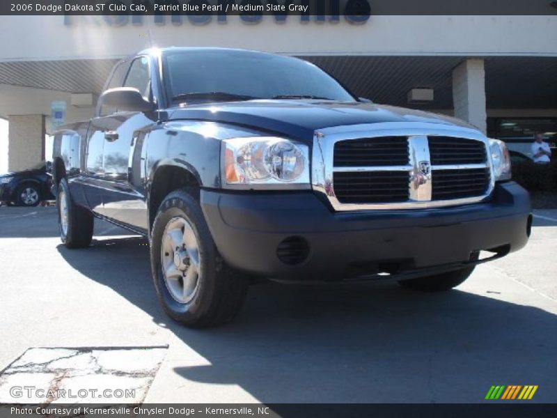 Patriot Blue Pearl / Medium Slate Gray 2006 Dodge Dakota ST Club Cab