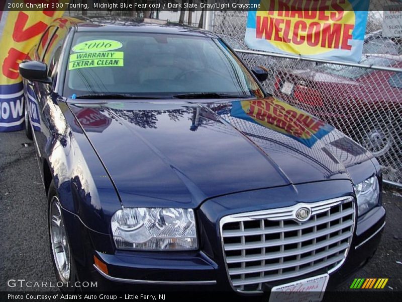 Midnight Blue Pearlcoat / Dark Slate Gray/Light Graystone 2006 Chrysler 300 Touring