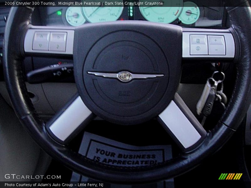 Midnight Blue Pearlcoat / Dark Slate Gray/Light Graystone 2006 Chrysler 300 Touring