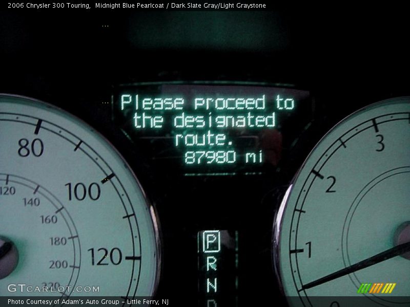 Midnight Blue Pearlcoat / Dark Slate Gray/Light Graystone 2006 Chrysler 300 Touring