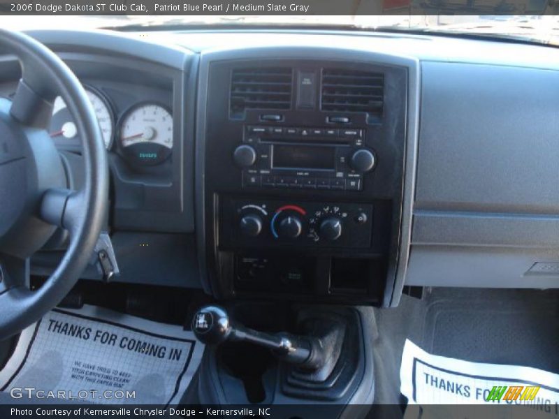 Patriot Blue Pearl / Medium Slate Gray 2006 Dodge Dakota ST Club Cab