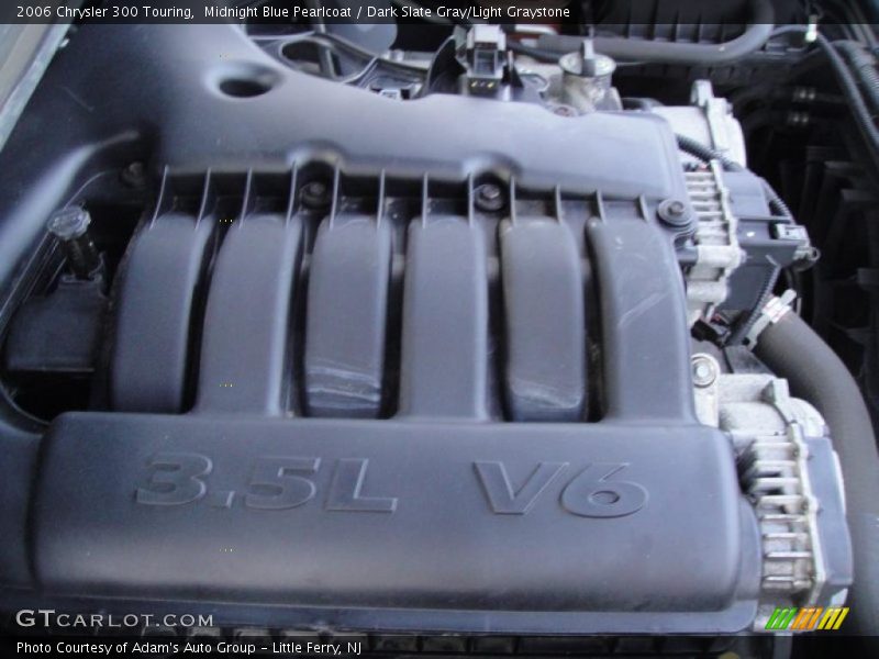 Midnight Blue Pearlcoat / Dark Slate Gray/Light Graystone 2006 Chrysler 300 Touring