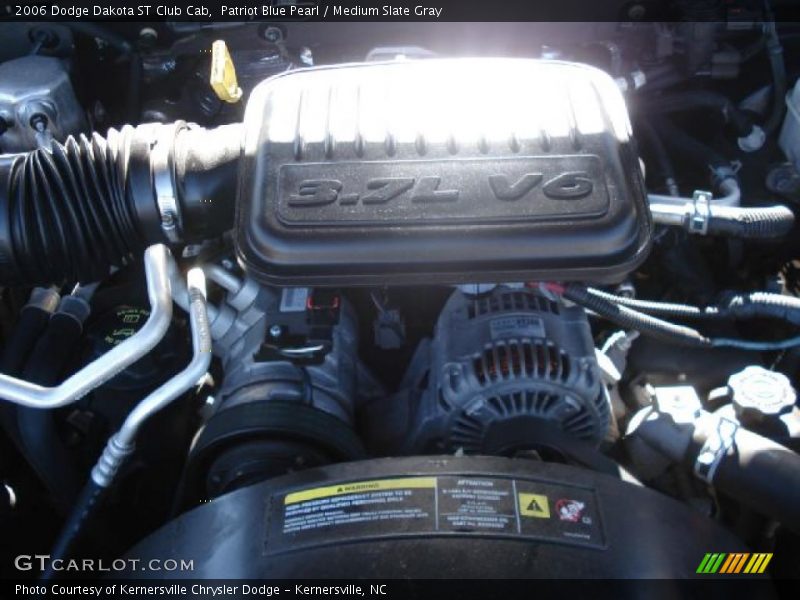 Patriot Blue Pearl / Medium Slate Gray 2006 Dodge Dakota ST Club Cab