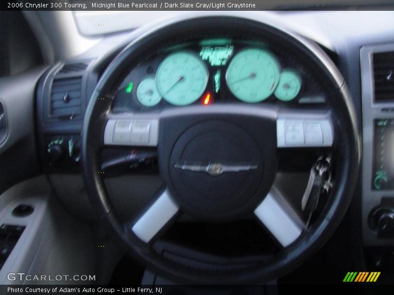 Midnight Blue Pearlcoat / Dark Slate Gray/Light Graystone 2006 Chrysler 300 Touring