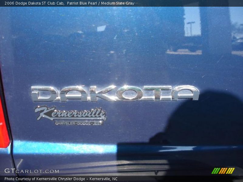 Patriot Blue Pearl / Medium Slate Gray 2006 Dodge Dakota ST Club Cab