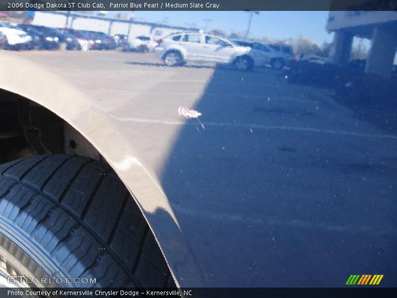 Patriot Blue Pearl / Medium Slate Gray 2006 Dodge Dakota ST Club Cab
