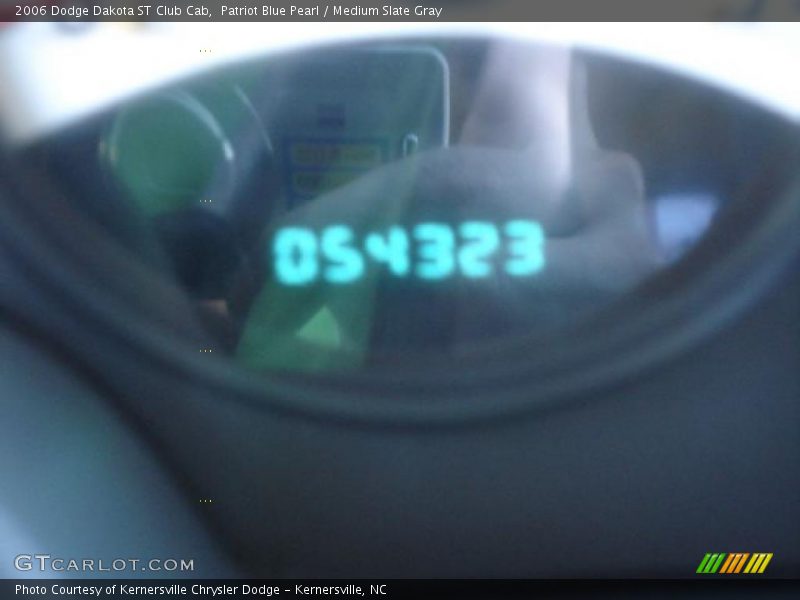 Patriot Blue Pearl / Medium Slate Gray 2006 Dodge Dakota ST Club Cab