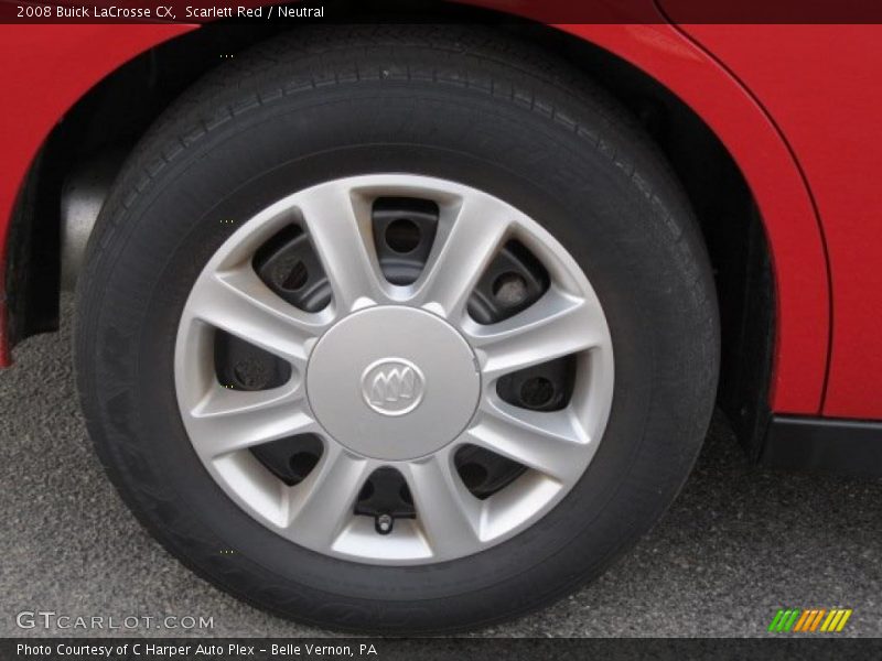 Scarlett Red / Neutral 2008 Buick LaCrosse CX