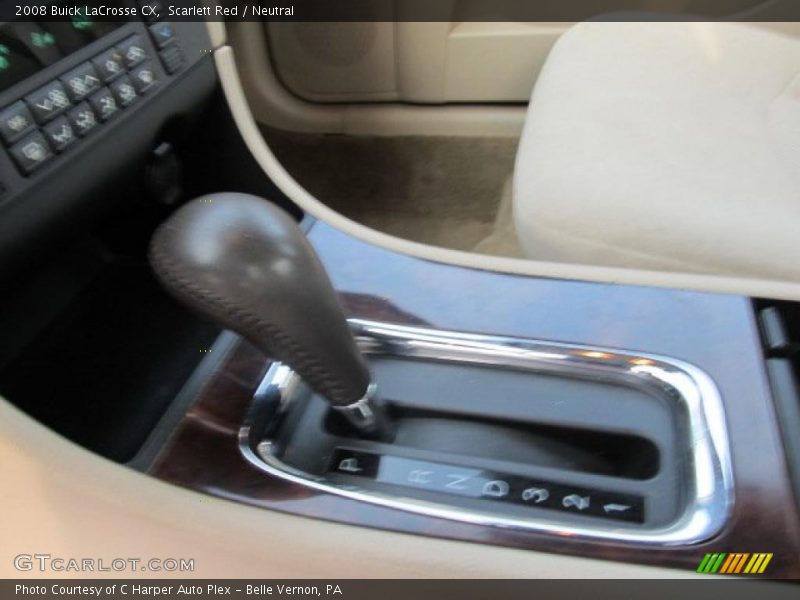 Scarlett Red / Neutral 2008 Buick LaCrosse CX
