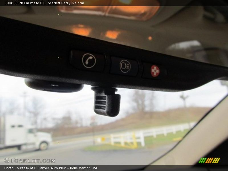 Scarlett Red / Neutral 2008 Buick LaCrosse CX