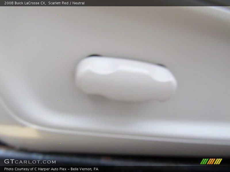 Scarlett Red / Neutral 2008 Buick LaCrosse CX