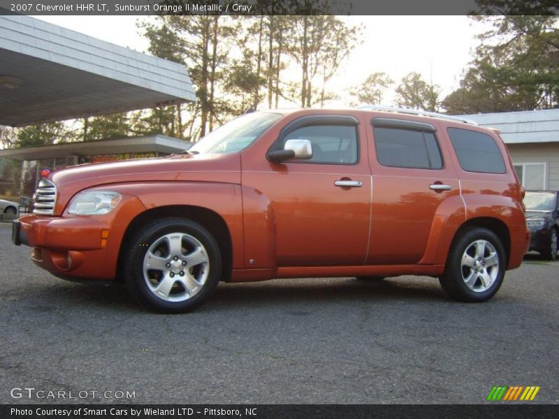 Sunburst Orange II Metallic / Gray 2007 Chevrolet HHR LT