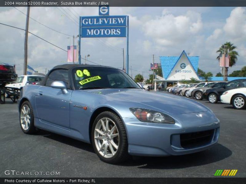 Suzuka Blue Metallic / Blue 2004 Honda S2000 Roadster