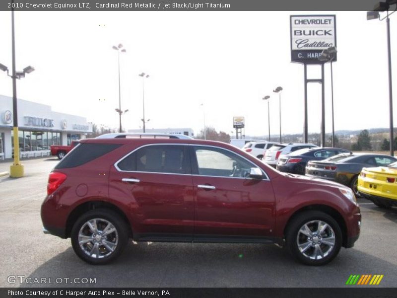 Cardinal Red Metallic / Jet Black/Light Titanium 2010 Chevrolet Equinox LTZ