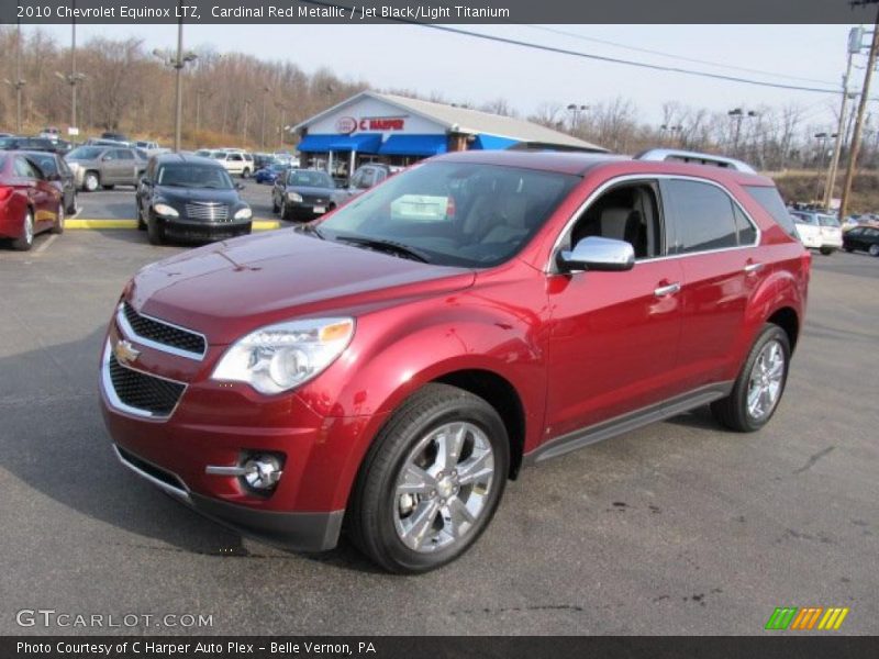Cardinal Red Metallic / Jet Black/Light Titanium 2010 Chevrolet Equinox LTZ