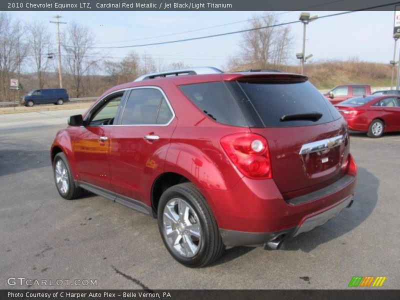 Cardinal Red Metallic / Jet Black/Light Titanium 2010 Chevrolet Equinox LTZ