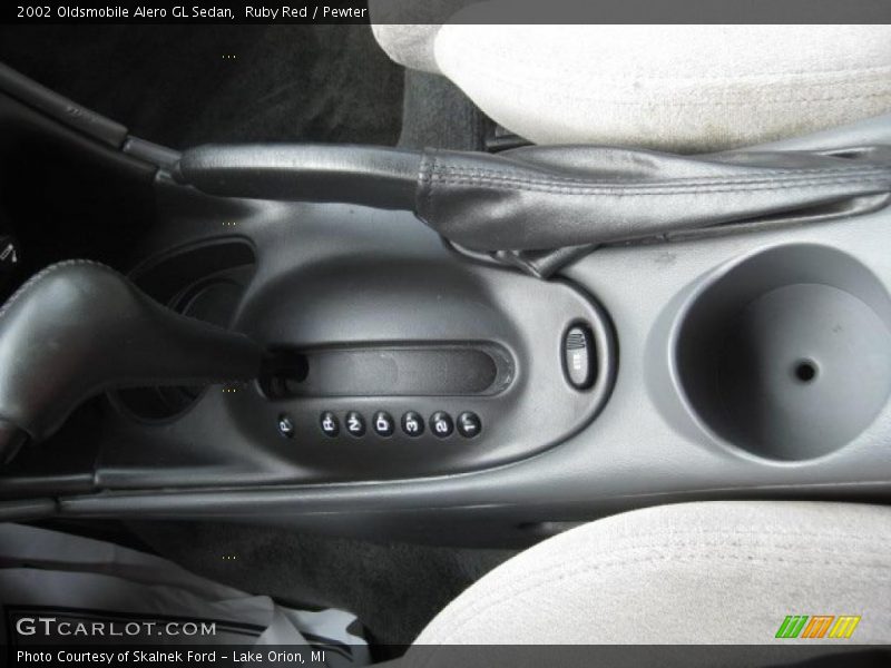 Ruby Red / Pewter 2002 Oldsmobile Alero GL Sedan