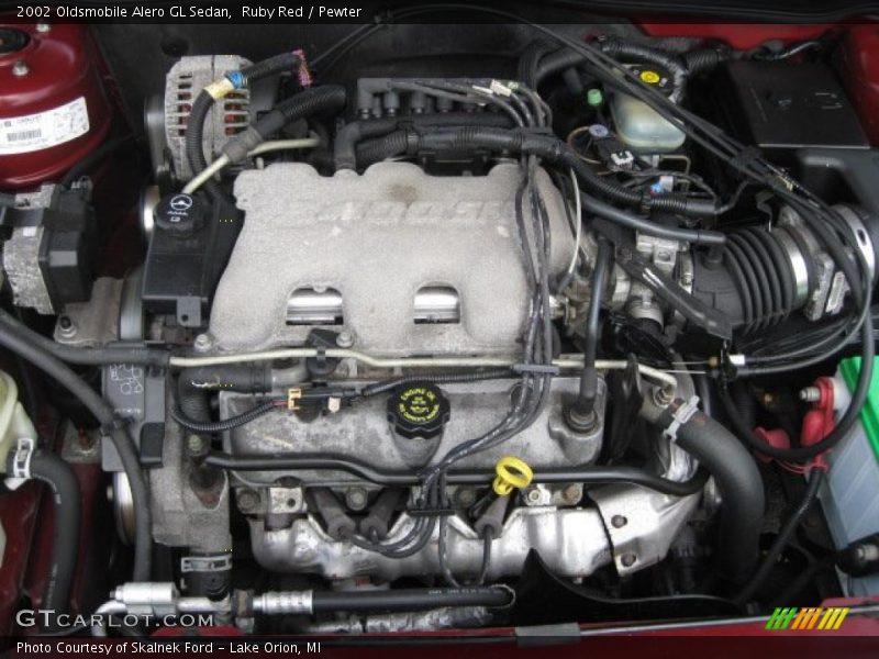  2002 Alero GL Sedan Engine - 3.4 Liter OHV 12-Valve V6
