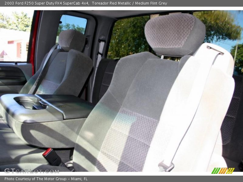 Toreador Red Metallic / Medium Flint Grey 2003 Ford F250 Super Duty FX4 SuperCab 4x4