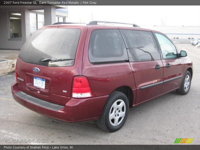 Dark Toreador Red Metallic / Flint Gray 2007 Ford Freestar SE