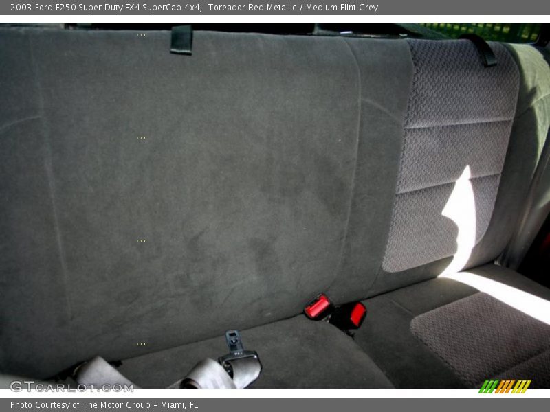 Toreador Red Metallic / Medium Flint Grey 2003 Ford F250 Super Duty FX4 SuperCab 4x4