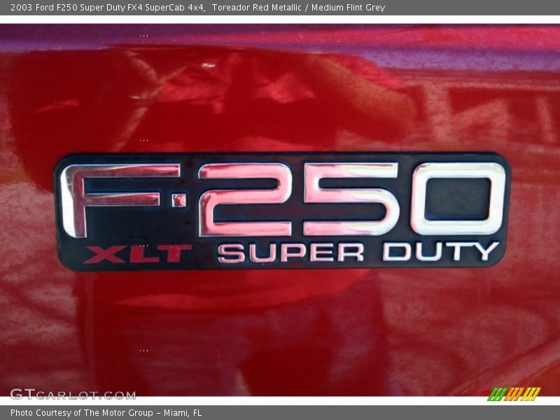  2003 F250 Super Duty FX4 SuperCab 4x4 Logo