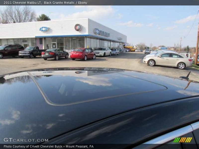 Black Granite Metallic / Ebony 2011 Chevrolet Malibu LT