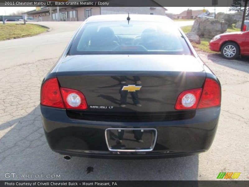 Black Granite Metallic / Ebony 2011 Chevrolet Malibu LT