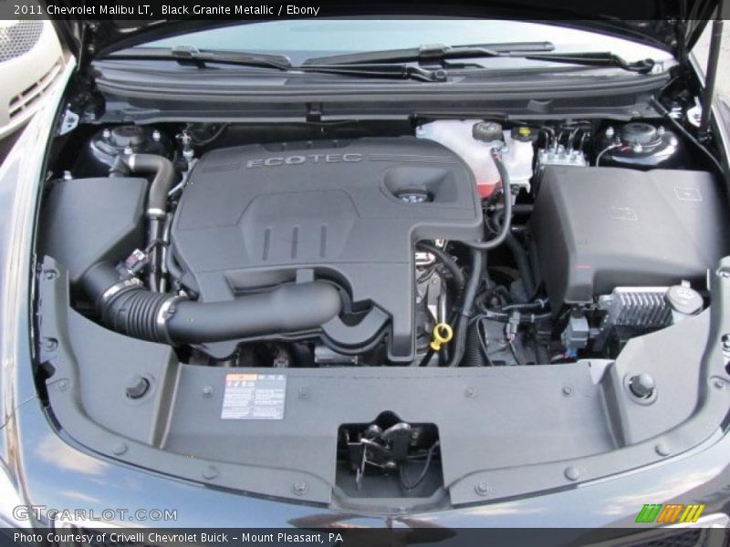 Black Granite Metallic / Ebony 2011 Chevrolet Malibu LT