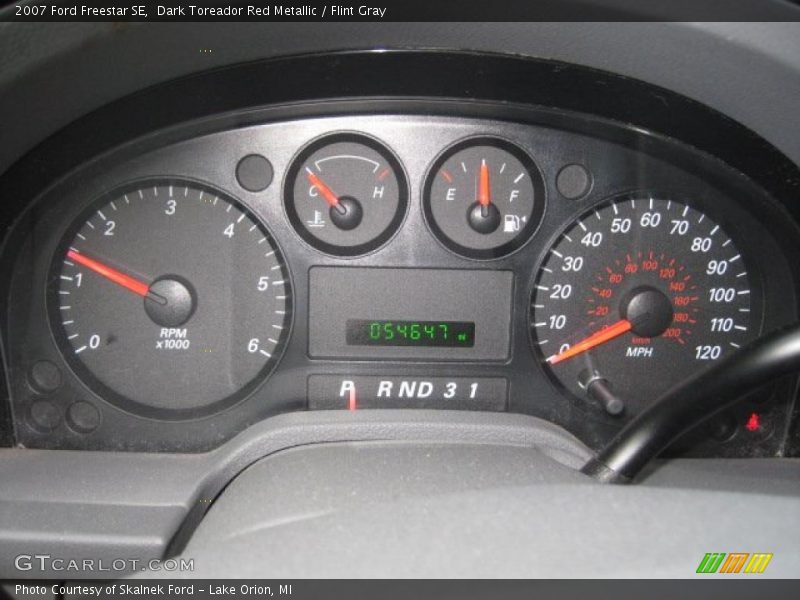  2007 Freestar SE SE Gauges