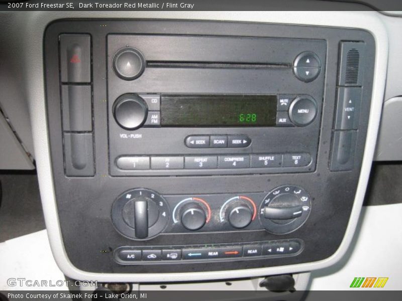 Controls of 2007 Freestar SE