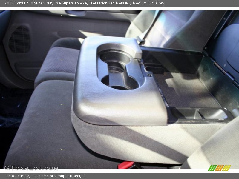 Toreador Red Metallic / Medium Flint Grey 2003 Ford F250 Super Duty FX4 SuperCab 4x4