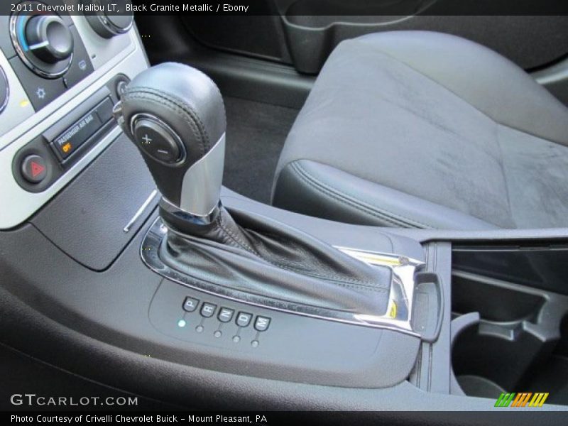 Black Granite Metallic / Ebony 2011 Chevrolet Malibu LT
