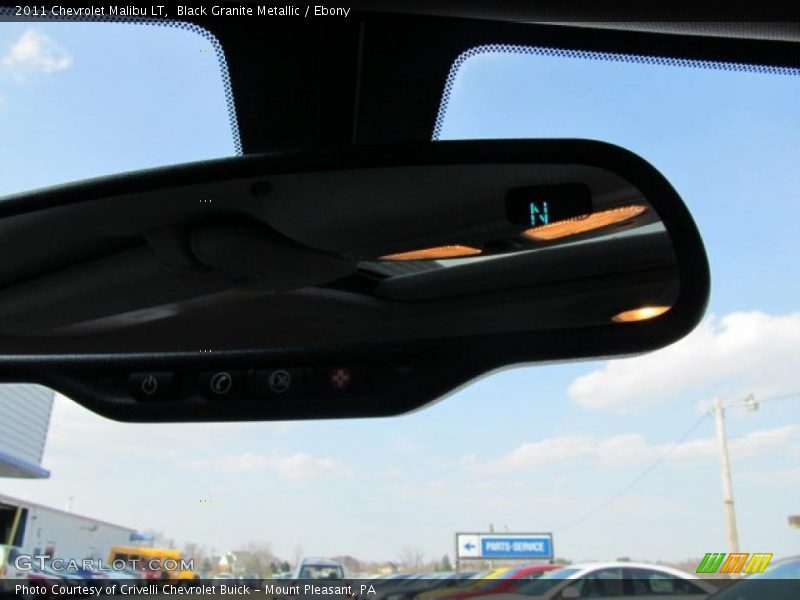 Black Granite Metallic / Ebony 2011 Chevrolet Malibu LT