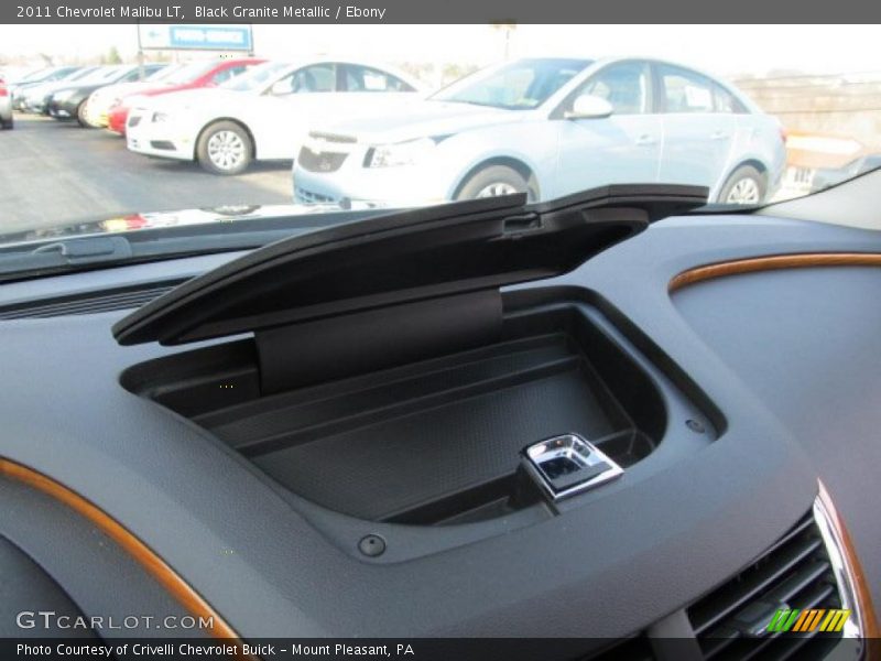 Black Granite Metallic / Ebony 2011 Chevrolet Malibu LT