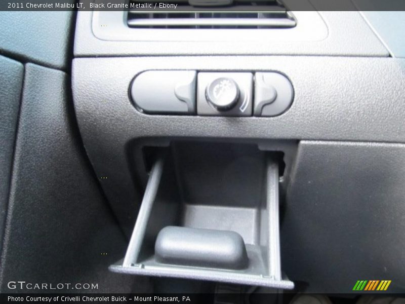 Black Granite Metallic / Ebony 2011 Chevrolet Malibu LT